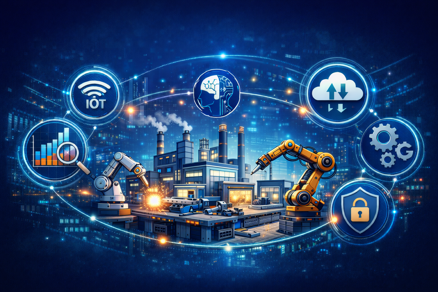 Industry 4.0 and Smart Factories: The Future of Manufacturing